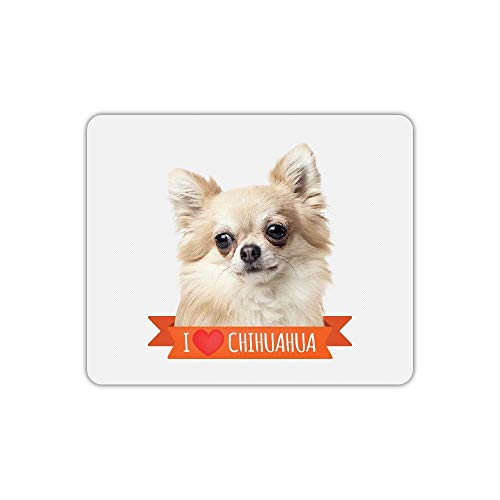 Mauspad, rechteckig bedruckt Chihuahua von Mygoodprice