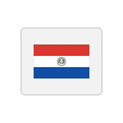 Mauspad, rechteckig bedruckt Flagge Paraguay von Mygoodprice