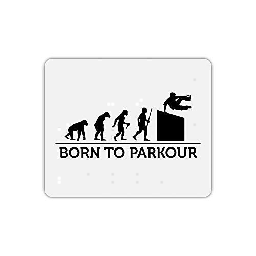 Mauspad Rechteck Evolution PARKOUR 2 von Mygoodprice