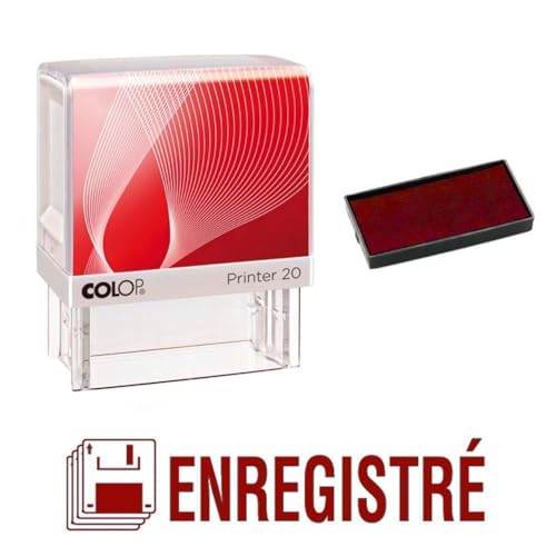 Stempelkissen, registriert, Colop Printer 20, 38 x 14 mm, Blau / Rot Stempelkissen, registriert, Colop Printer 20, 38 x 14 mm, Blau / Rot von Mygoodprice