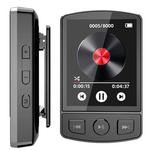 Myhoomowe Bluetooth Sports Back Clip MP3/MP4 Aufnahme E-Book FM UnterstüTzt Externen Multifunktions-Player, Kein Speicher Myhoomowe Bluetooth Sports Back Clip MP3/MP4 Aufnahme E-Book FM UnterstüTzt Externen Multifunktions-Player, Kein Speicher von Myhoomowe