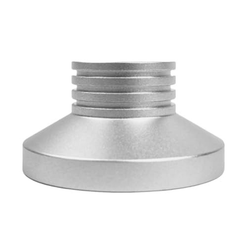Myhoomowe Schallplattengewicht-Klemme Audio LP Vinyl Plattenspieler Disc Stabilisator LP Disc Stabilisator Plattenspielerklemme HiFi Silber von Myhoomowe