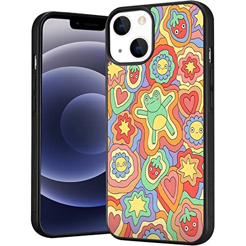 Myrauv Für iPhone 13 Mini Niedliche Hülle Mädchen Frauen Cartoon Frosch Druck Hülle Kawaii Design Stoßfest Schutzhüllen Weiche TPU Harte Rückseite Anti-Scratch Cover für iPhone 13 Mini Myrauv Für iPhone 13 Mini Niedliche Hülle Mädchen Frauen Cartoon Frosch Druck Hülle Kawaii Design Stoßfest Schutzhüllen Weiche TPU Harte Rückseite Anti-Scratch Cover für iPhone 13 Mini von Myrauv
