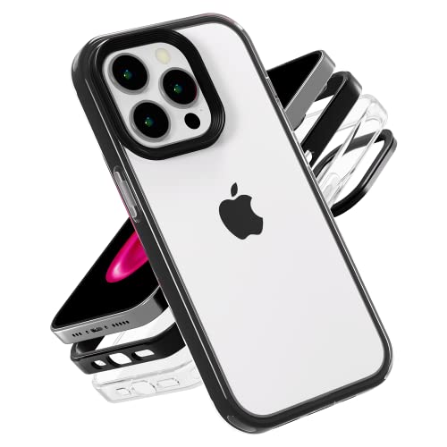 Myriadunsell Hülle für Apple iPhone 12 Mini, Ultra Dünn Flexible Durchsichtig Weich Handyhülle Stoßfeste Kratzfeste Transparent Schutzhülle Schwarz von Myriadunsell
