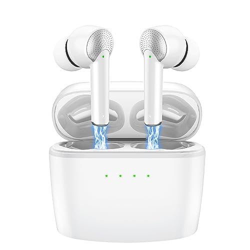 Bluetooth Kopfhörer, Kopfhörer Kabellos Bluetooth 5.3 In Ear Kopfhörer mit 4 ENC Mikrofon, 42 Std Spielzeit, USB-C Ladekoffer, Kabellose Kopfhörer Noise Cancelling Earbuds, IPX7 Sport Ohrhörer Joggen von Mysic