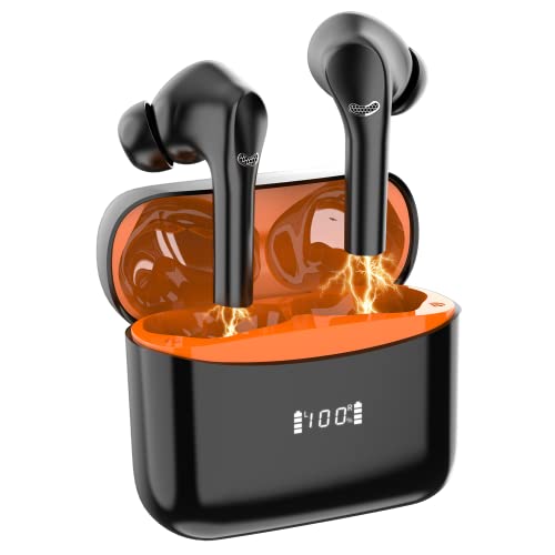 Bluetooth Kopfhörer, Kopfhörer Kabellos Bluetooth 5.3 In Ear Kopfhörer mit 4 ENC Mikrofon, 42 Std Spielzeit, USB-C Ladekoffer, Kabellose Kopfhörer Noise Cancelling Earbuds, IPX7 Sport Ohrhörer Joggen von Mysic