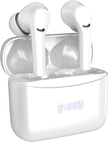 Mysic Bluetooth Kopfhörer, Kopfhörer Kabellos Bluetooth 5.3 In Ear Kopfhörer mit 4 ENC Mikrofon, 42 Std Spielzeit, USB-C Ladekoffer, Kabellose Kopfhörer Noise Cancelling Earbuds, IPX7 Sport Ohrhörer Mysic Bluetooth Kopfhörer, Kopfhörer Kabellos Bluetooth 5.3 In Ear Kopfhörer mit 4 ENC Mikrofon, 42 Std Spielzeit, USB-C Ladekoffer, Kabellose Kopfhörer Noise Cancelling Earbuds, IPX7 Sport Ohrhörer von Mysic