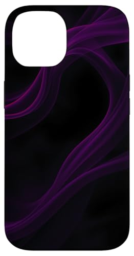 Violettes abstraktes Kunstdesign Hülle für iPhone 14 von Mysterious Aesthetic Waves