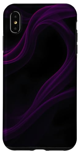 Violettes abstraktes Kunstdesign Hülle für iPhone XS Max Violettes abstraktes Kunstdesign Hülle für iPhone XS Max von Mysterious Aesthetic Waves