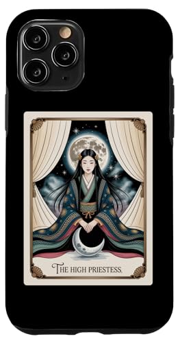 The High Priesterin Moon - Vintage-T-Shirt mit spiritueller Intuition Hülle für iPhone 11 Pro The High Priesterin Moon - Vintage-T-Shirt mit spiritueller Intuition Hülle für iPhone 11 Pro von Mystic Moon Power Intuition Wear