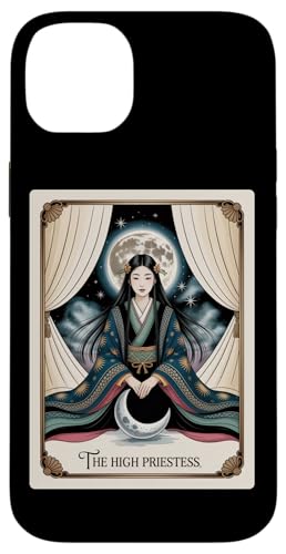 The High Priesterin Moon - Vintage-T-Shirt mit spiritueller Intuition Hülle für iPhone 14 Plus von Mystic Moon Power Intuition Wear
