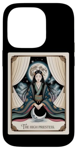 The High Priesterin Moon - Vintage-T-Shirt mit spiritueller Intuition Hülle für iPhone 14 Pro The High Priesterin Moon - Vintage-T-Shirt mit spiritueller Intuition Hülle für iPhone 14 Pro von Mystic Moon Power Intuition Wear