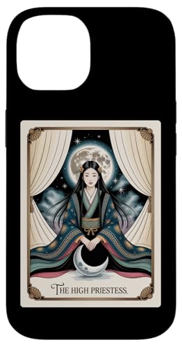 The High Priesterin Moon - Vintage-T-Shirt mit spiritueller Intuition Hülle für iPhone 14 The High Priesterin Moon - Vintage-T-Shirt mit spiritueller Intuition Hülle für iPhone 14 von Mystic Moon Power Intuition Wear