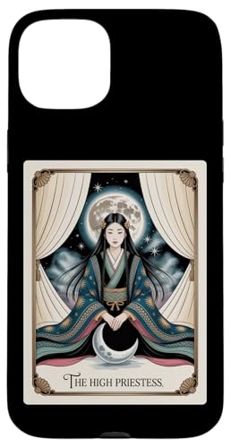 The High Priesterin Moon - Vintage-T-Shirt mit spiritueller Intuition Hülle für iPhone 15 Plus The High Priesterin Moon - Vintage-T-Shirt mit spiritueller Intuition Hülle für iPhone 15 Plus von Mystic Moon Power Intuition Wear