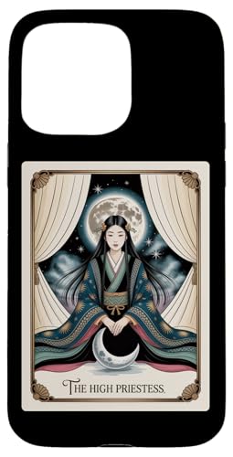 The High Priesterin Moon - Vintage-T-Shirt mit spiritueller Intuition Hülle für iPhone 15 Pro Max The High Priesterin Moon - Vintage-T-Shirt mit spiritueller Intuition Hülle für iPhone 15 Pro Max von Mystic Moon Power Intuition Wear
