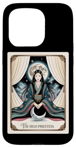 The High Priesterin Moon - Vintage-T-Shirt mit spiritueller Intuition Hülle für iPhone 15 Pro The High Priesterin Moon - Vintage-T-Shirt mit spiritueller Intuition Hülle für iPhone 15 Pro von Mystic Moon Power Intuition Wear