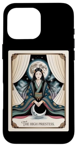 The High Priesterin Moon - Vintage-T-Shirt mit spiritueller Intuition Hülle für iPhone 16 Pro Max The High Priesterin Moon - Vintage-T-Shirt mit spiritueller Intuition Hülle für iPhone 16 Pro Max von Mystic Moon Power Intuition Wear