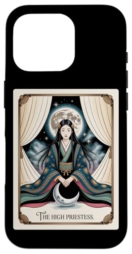 The High Priesterin Moon - Vintage-T-Shirt mit spiritueller Intuition Hülle für iPhone 16 Pro The High Priesterin Moon - Vintage-T-Shirt mit spiritueller Intuition Hülle für iPhone 16 Pro von Mystic Moon Power Intuition Wear