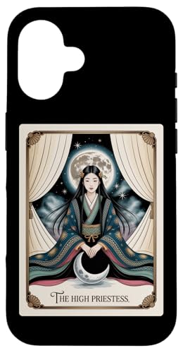 The High Priesterin Moon - Vintage-T-Shirt mit spiritueller Intuition Hülle für iPhone 16 The High Priesterin Moon - Vintage-T-Shirt mit spiritueller Intuition Hülle für iPhone 16 von Mystic Moon Power Intuition Wear