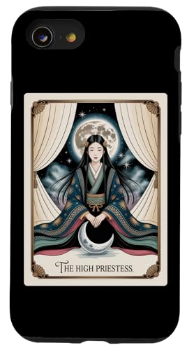 The High Priesterin Moon - Vintage-T-Shirt mit spiritueller Intuition Hülle für iPhone SE (2020) / 7 / 8 von Mystic Moon Power Intuition Wear