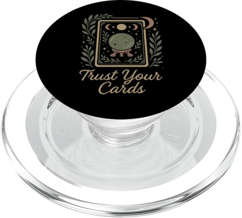 Boho Tarot-Leser Mondphase Spirituelle Vibes Celestial Tarot PopSockets PopGrip für MagSafe von Mystical Boho Witch Tarot Card Psychic Reader