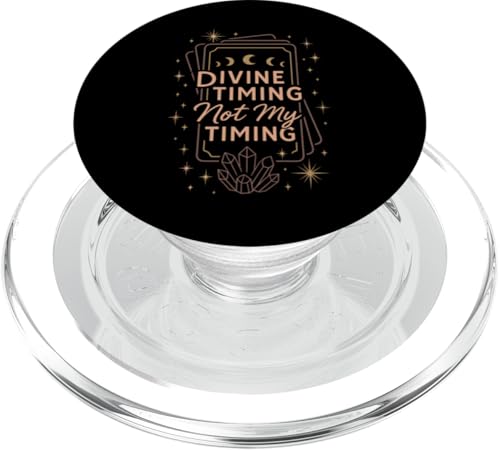 Boho Tarot-Leser Mondphase Spirituelle Vibes Celestial Tarot PopSockets PopGrip für MagSafe von Mystical Boho Witch Tarot Card Psychic Reader