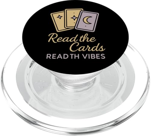 Boho Tarot-Leser Mondphase Spirituelle Vibes Celestial Tarot PopSockets PopGrip für MagSafe von Mystical Boho Witch Tarot Card Psychic Reader