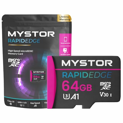 Mystor 64 GB Micro SD Karte Amazon Fire Tablet Speicherkarte für Amazon Fire Kids Tablet 8, 10, 7, HD Max 11 Micro SD Speicher Klasse 10 App Speed A1 MicroSDXC MicroSD Speicherkarte Mystor 64 GB Micro SD Karte Amazon Fire Tablet Speicherkarte für Amazon Fire Kids Tablet 8, 10, 7, HD Max 11 Micro SD Speicher Klasse 10 App Speed A1 MicroSDXC MicroSD Speicherkarte von Mystor