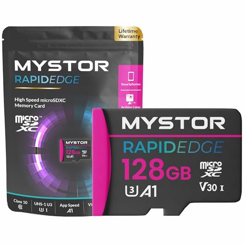 Mystor Micro SD Karte Amazon Fire Tablet Speicherkarte für Amazon Fire Kids Tablet 8, 10, 7, HD Max 11 Micro SD Speicher Klasse 10 App Speed A1 MicroSDXC MicroSD Speicherkarte (128GB MicroSD RapidEdge Mystor Micro SD Karte Amazon Fire Tablet Speicherkarte für Amazon Fire Kids Tablet 8, 10, 7, HD Max 11 Micro SD Speicher Klasse 10 App Speed A1 MicroSDXC MicroSD Speicherkarte (128GB MicroSD RapidEdge von Mystor