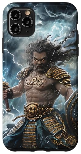 Krieger Japan Mythologie Hülle für iPhone 11 Pro Max von Mythos Fabelwesen Geist Gott Geschenk