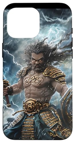 Krieger Japan Mythologie Hülle für iPhone 16 Pro Max von Mythos Fabelwesen Geist Gott Geschenk