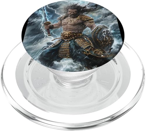 Krieger Japan Mythologie PopSockets PopGrip für MagSafe von Mythos Fabelwesen Geist Gott Geschenk