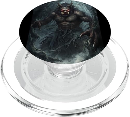 Oni Monster Japan Mythologie PopSockets PopGrip für MagSafe von Mythos Fabelwesen Geist Gott Geschenk