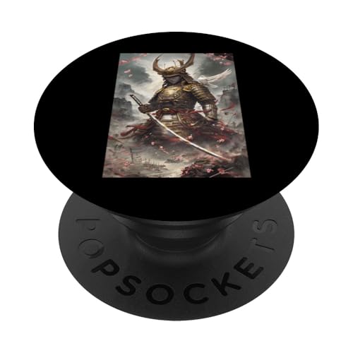Samurai Japan Mythologie PopSockets Klebender PopGrip Samurai Japan Mythologie PopSockets Klebender PopGrip von Mythos Fabelwesen Geist Gott Geschenk