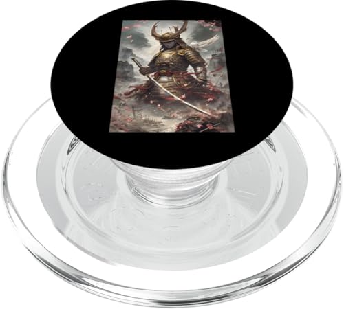 Samurai Japan Mythologie PopSockets PopGrip für MagSafe von Mythos Fabelwesen Geist Gott Geschenk