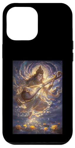 Saraswati Indien Mythologie Hülle für iPhone 12 Pro Max von Mythos Fabelwesen Geist Gott Geschenk