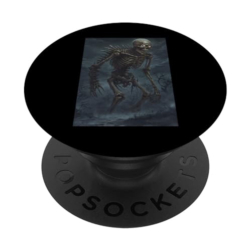 Skelett Zombie Mythologie PopSockets Klebender PopGrip von Mythos Fabelwesen Geist Gott Geschenk