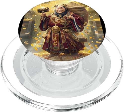 Tsai Shen China Mythologie PopSockets PopGrip für MagSafe von Mythos Fabelwesen Geist Gott Geschenk