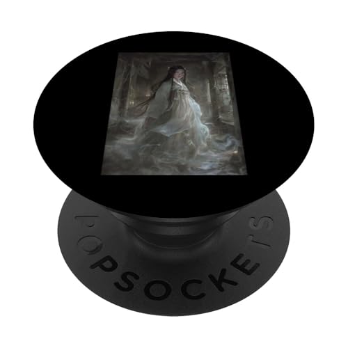Yuki Onna Japan Mythologie PopSockets Klebender PopGrip von Mythos Fabelwesen Geist Gott Geschenk