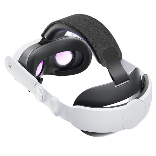 Mytrix Elite-Gurt für Oculus/Meta Quest 3, bequemes VR-Headset-Gurtzubehör, Verstellbarer, Leichter Kopfgurt für Oculus Quest 3 von Mytrix