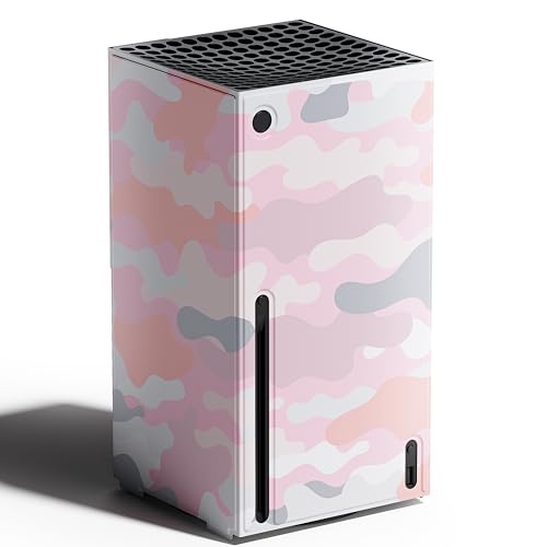 Mytrix Wraps for Xbox Series X Console Pink Camo, Custom X-Box Series X Cover Skin, Magnetic Protective Case for Easy Installation,Full Protection von Mytrix