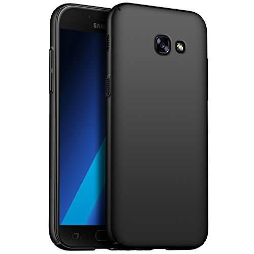 N+A Amosry Kompatibel mit Samsung Galaxy A5 Hülle, Slim Fit, Anti-Fall, Reibungswiderstand, Hard Case, für Samsung Galaxy A5 (2017) (Schwarzes) von N+A