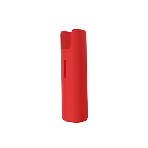 Hochwertige Silikonhülle kompatibel für LIL SOLID 2 E-Zigaretten-Schutzhülle E-Zigarettenhalter E-Zigaretten-Aufbewahrungstasche Tragbare elektronische Zigarette Pocket Box Pouch (Rot) von N+B