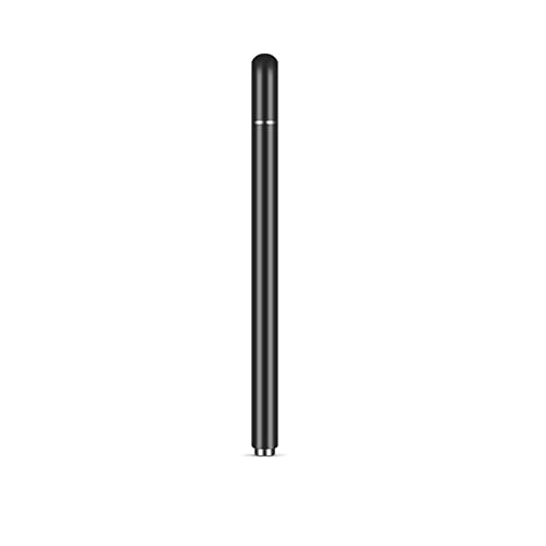 Kapazitiver Stylus-Stift, hochempfindlicher S-Stift mit magnetischer Saugkappe, transparenter Disc-Design-Zeichenstift, für kapazitive Touchscreens von Xiaomi Samsung Android (schwarz) von N+B