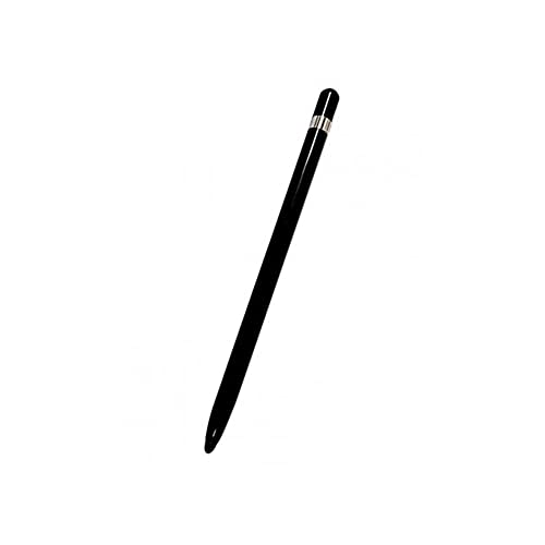 Kapazitiver Stylus-Stift mit hoher Empfindlichkeit, trinkbarer S-Stift-Ersatz mit Doppelkopf-Touch-Design, weicher Spitze, Schreiben, Zeichnen, Touchscreen-Bleistift, für Smartphone-Tablets (Schwarz) von N+B