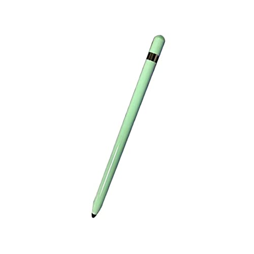 Kapazitiver Stylus-Stift mit hoher Empfindlichkeit, trinkbarer S-Stift-Ersatz mit Doppelkopf-Touch-Design, weicher Spitze, Schreiben, Zeichnen, Touchscreen-Bleistift, für Smartphone-Tablets (Hellblau) von N+B