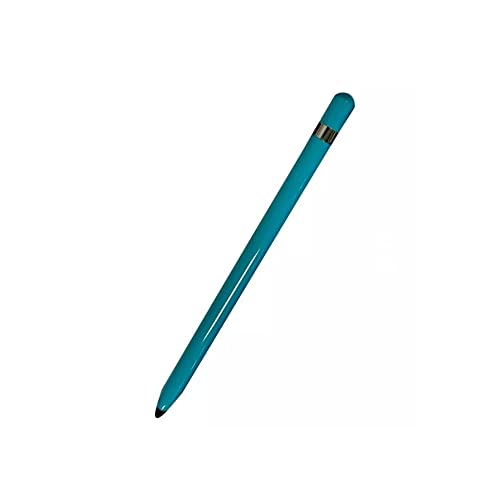 Kapazitiver Stylus-Stift mit hoher Empfindlichkeit, trinkbarer S-Stift-Ersatz mit Doppelkopf-Touch-Design, weicher Spitze, Schreiben, Zeichnen, für Smartphone-Tablets (Himmelblau) von N+B