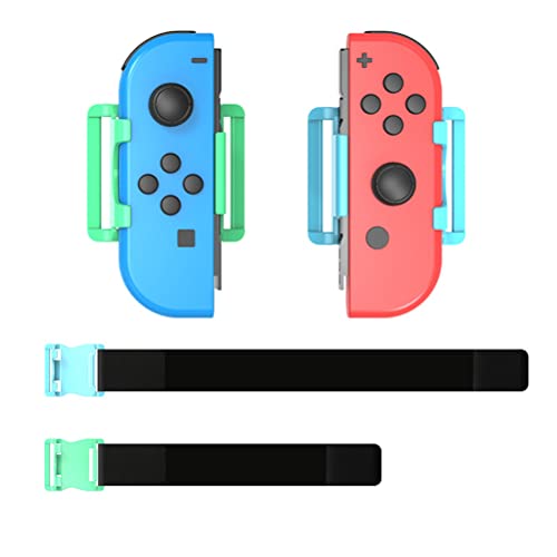 N+B Beingurte für Nintendo Switch, verstellbare Gummibänder für NS Ring Fit Adventure/für Joy-Con Controller, Zubehör für Sportspiele von N+B