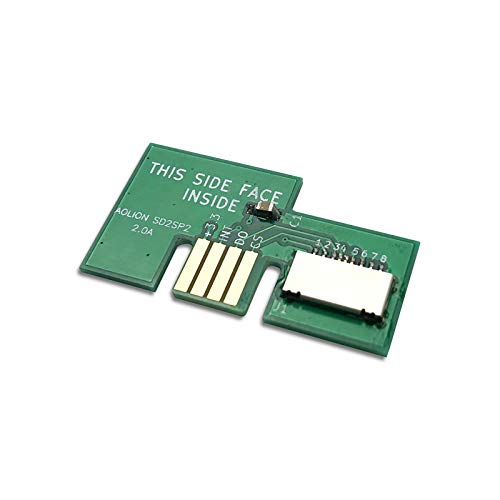 SD-Kartenadapter kompatibel für Nintendo NGC Game Cube, Micro-Speicherkartenleser, Konverter, SD2SP2, TF-Kartenleser, SDL SDLoad, Flash-Kartenadapter, professionelle Ersatzteile von N+B