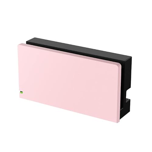 N+B Schutzhülle für die Switch-Host-Basis, tragbare, tragbare Reiseschale mit weichem Innenmaterial, Vollschutz-Design, andockbares Gehäuse, Konsolenzubehör (rosa) von N+B